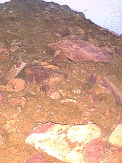 false stone pile