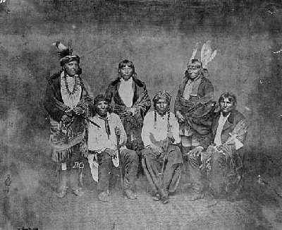 1858 treaty photo of Dakota