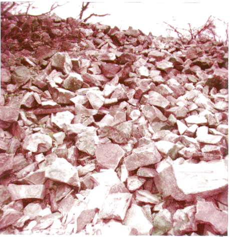old rock pile