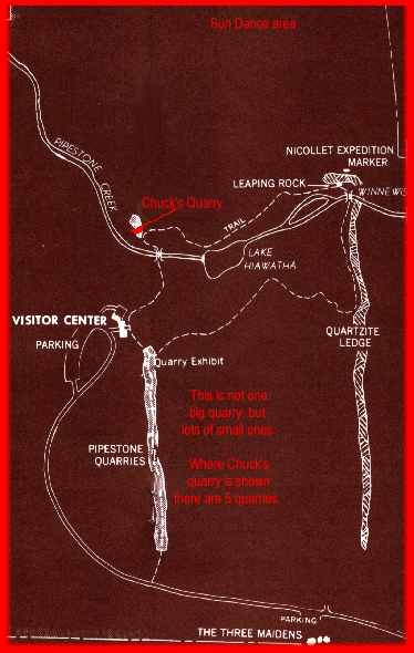 map of quarries
